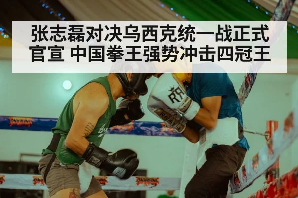 张志磊对决乌西克统一战正式官宣 中国拳王强势冲击四冠王